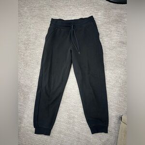 Lululemon Scuba Black Sweatpants